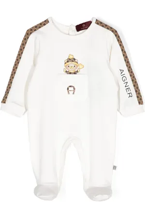 Aigner Logo-printed romper