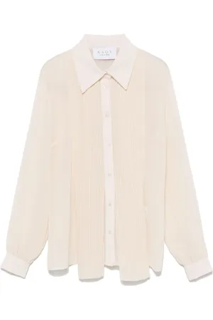 Kaos Pleat-detail shirt