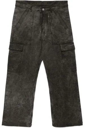 Rick Owens Distressed cargo trousers