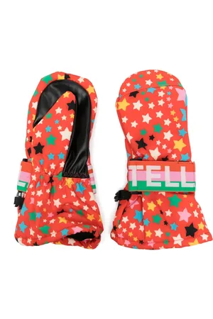 Stella McCartney Star-printed mittens