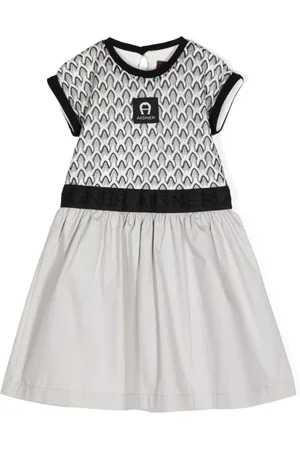 Aigner Logo-print cotton dress