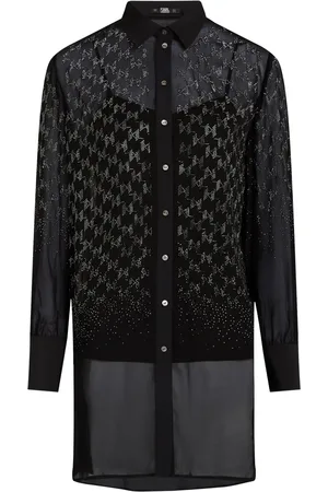Karl Lagerfeld Rhinestone-embellished shirt