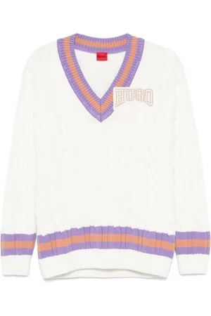 HUGO BOSS Logo-patch sweater