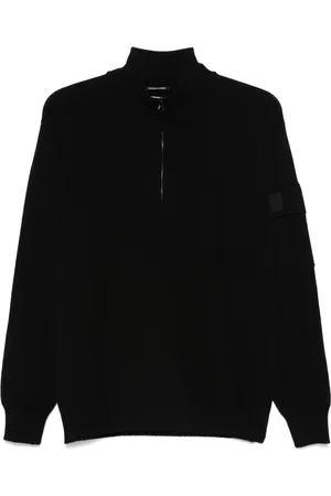 C.P. Company Logo-patch sweater