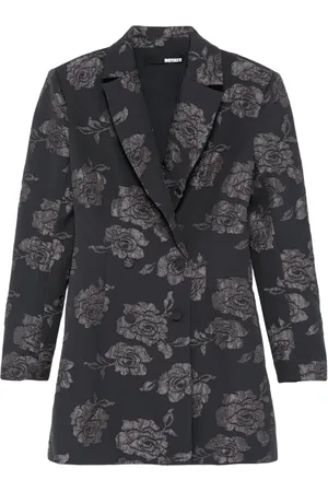ROTATE 3D Flower blazer mini dress