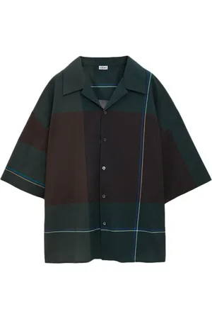 Loewe Checked short sleeve shirt