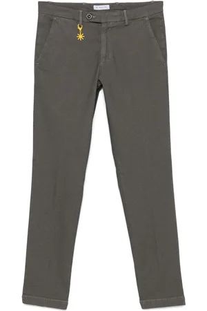 Manuel Ritz Slim-cut chino trousers