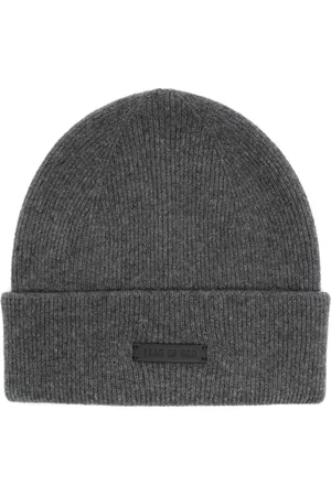FEAR OF GOD Logo-patch beanie