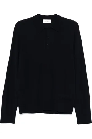 LANEUS Knitted polo shirt