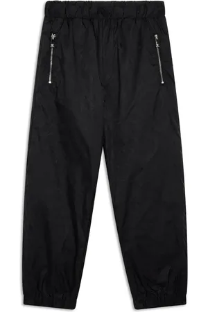 VERSACE Floral embroidered trousers