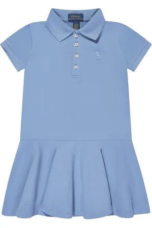 Ralph Lauren Logo-embroidered polo dress