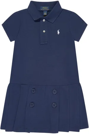 Ralph Lauren Logo-embroidered polo dress