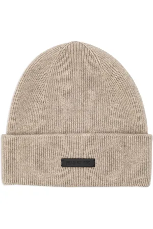 FEAR OF GOD Logo-patch beanie