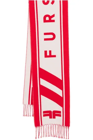 Fursac Logo-jacquard scarf