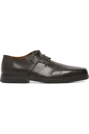 MARSÈLL Square-toe leather derby shoes