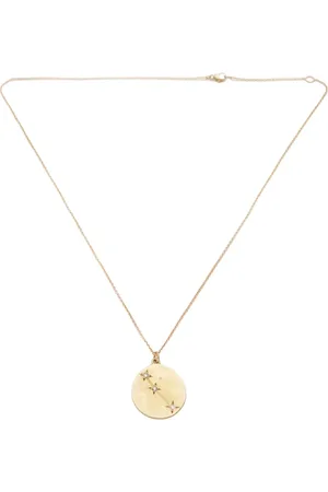 Brooke Gregson 14kt yellow Aries diamond necklace