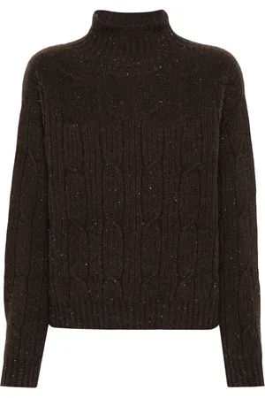 PESERICO SIGN Cable-knit sweater