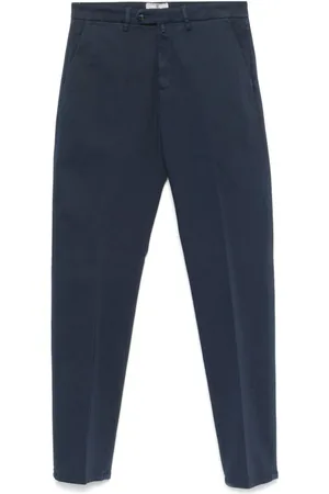 LUIGI BORRELLI NAPOLI Cotton chinos