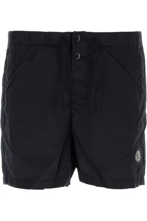 Stone Island Compass-patch swim shorts
