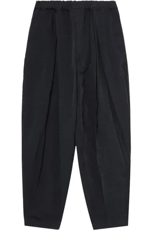 Comme des Garçons Pleat-detailing drop-crotch trousers