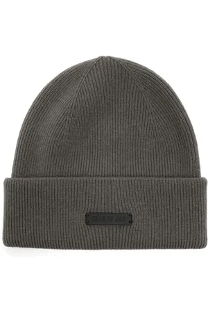 FEAR OF GOD Logo-patch beanie