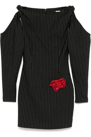 ROTATE Knotted mini dress