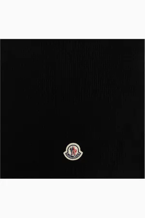 Moncler Logo-patch scarf