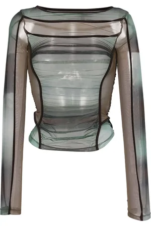 Feng Chen Wang Deconstructed Grenadine top