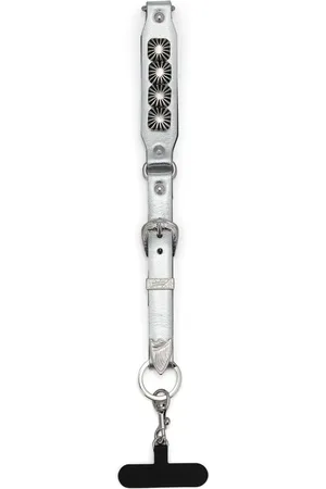 TOGA PULLA Leather phone handle strap