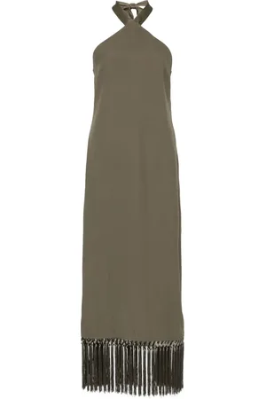 ‎Taller Marmo‎ Fringed midi dress