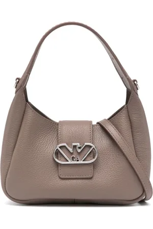 Emporio Armani Eagle-buckle tote bag