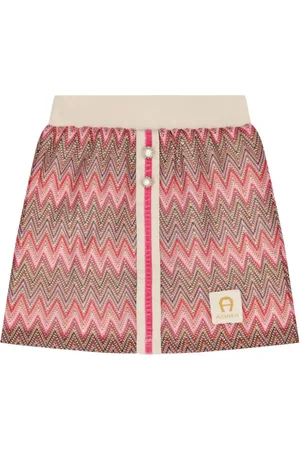 Aigner Logo-patch skirt