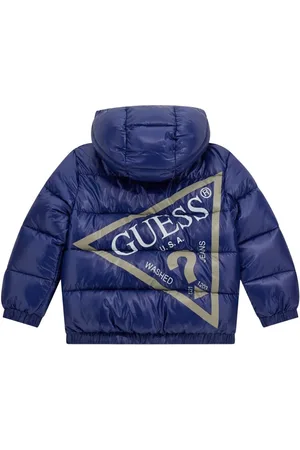 Guess Logo-print puffer jacket