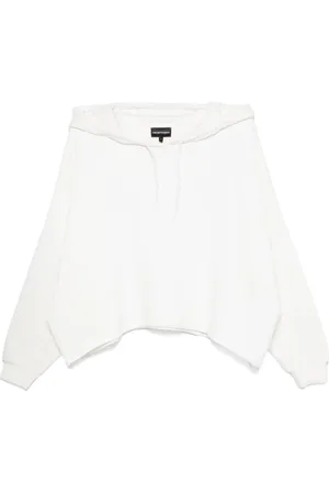 Emporio Armani Rubberised-logo hoodie