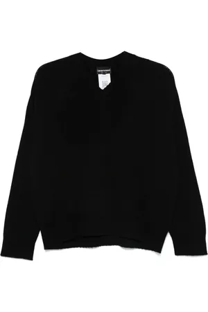 Emporio Armani Virgin wool V-neck sweater