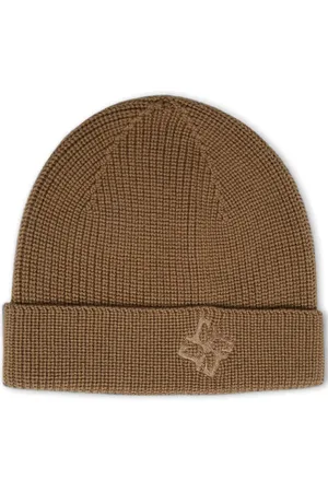 TAGLIATORE Logo-embroidered beanie
