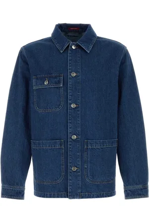 Gucci Interlocking G lasered denim jacket