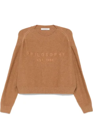 Serafini Logo-embroidered sweater