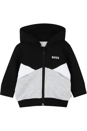 HUGO BOSS Panelled hoodie