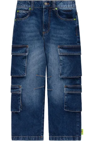BARROW Straight-leg cargo jeans