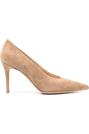 Gianvito Rossi 85mm Robbie suede pumps