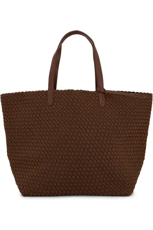Naghedi Large Jetsetter woven tote bag