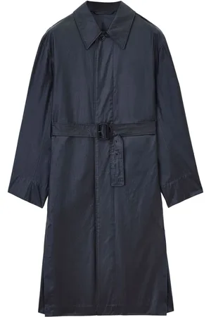 LEMAIRE Slit belted rain coat