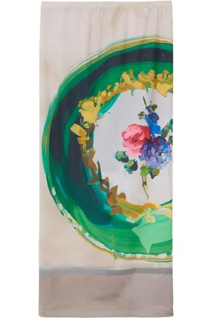 Msgm Flower-print pencil skirt