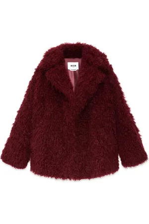 Msgm Faux-fur coat