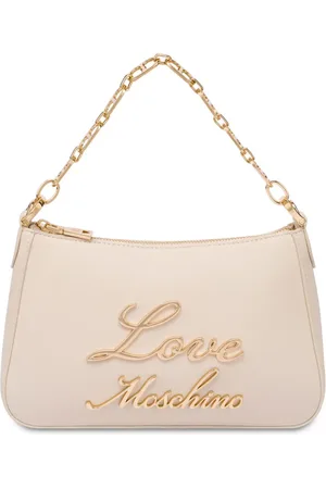 Moschino Logo-paque shoulder bag