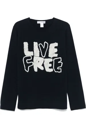 Comme des Garçons X Fred Perry Live Free jumper