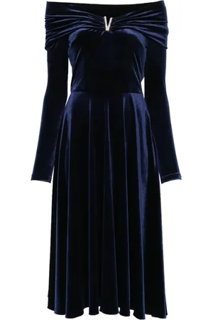 NISSA Off-shoulder midi dress