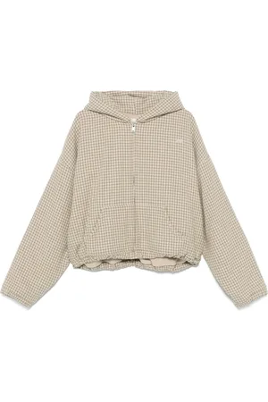 ERL Plaid hooded jacket