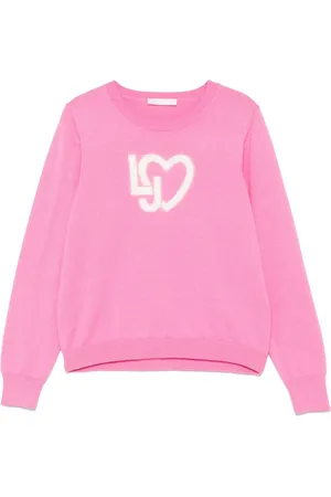 Liu Jo Logo-jacquard sweater